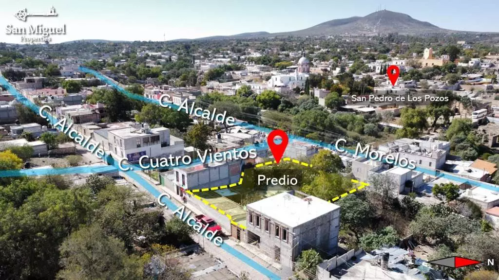 Fixer Upper En Pozos - Casa de 1 recámara en venta en Mineral De Pozos, San Miguel de Allende