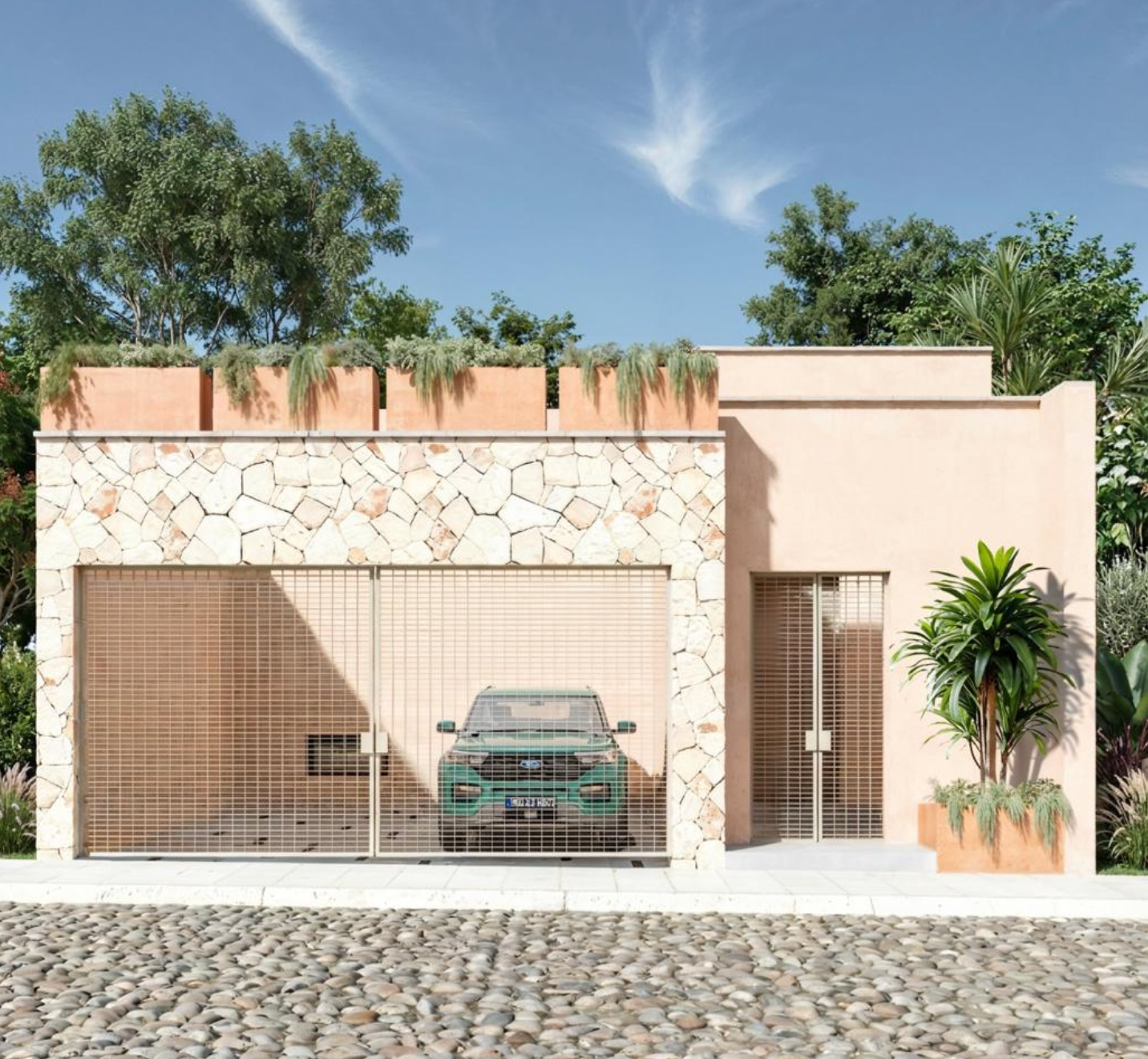 Casa Contemporanea a Fairway Hoyotrece - Casa de 3 recámaras en venta en Club de Golf Ventanas, San Miguel de Allende