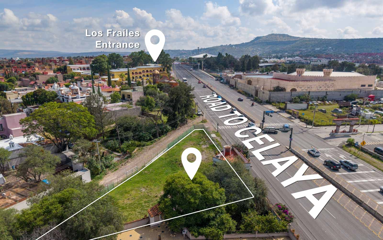 Terreno Comercial en Esquina - Terreno en Poblado de Don Diego, San Miguel de Allende